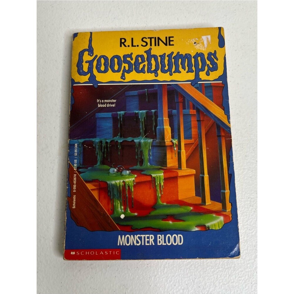 Goosebumps Monster Blood #3 Original Series First Edition 1992 Paperback Book